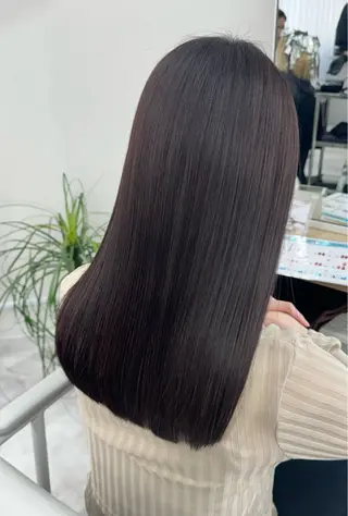 ミディアム カラー 髪質改善Acero. shoyaのヘアスタイル