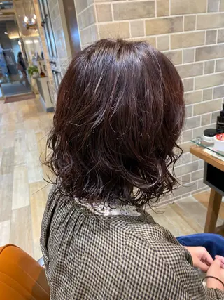 パーマ 須藤 向日葵のヘアスタイル