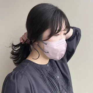 堀結香/顔まわり レイヤー/蒲生四丁目のヘアスタイル