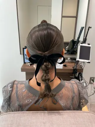 ヘアアレンジ 【銀座】ヘアセット& イメコンSharmeのヘアスタイル
