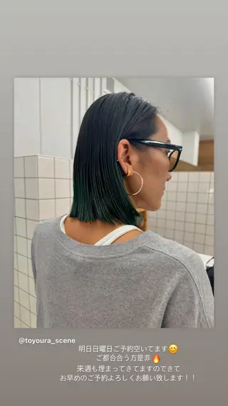 ショート パーマ/ボブ/ 神戸/豊浦翔太のヘアスタイル