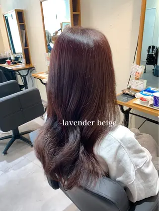 ロング カラー Dears 香芝店所属・関 優希のヘアスタイル