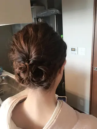 ヘアアレンジ レイヤー/ウルフ ハイトーンhiroのヘアスタイル