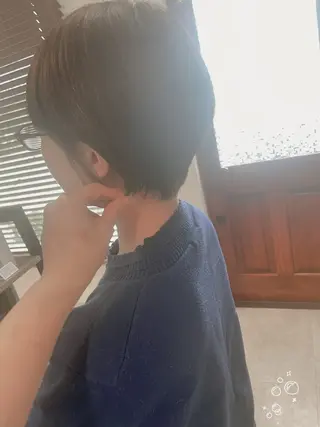 ショート no4ナチュラル戸祭所属・山越 美裕樹のヘアスタイル