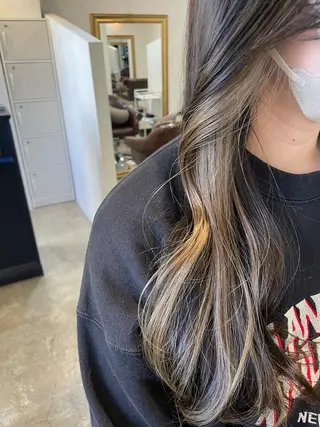 ロング カラー 透明感カラー💎 AYAのヘアスタイル