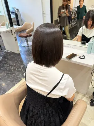 ショート 髪質改善カラー/店長 宮内秀峰のヘアスタイル