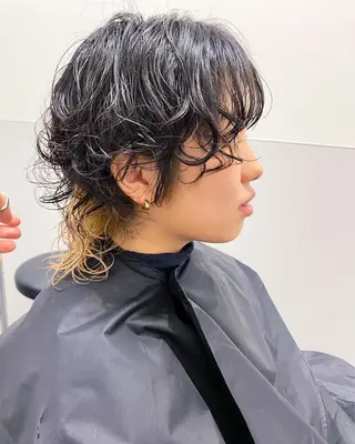 ショート パーマ パーマ、髪質改善 菊地美月のヘアスタイル