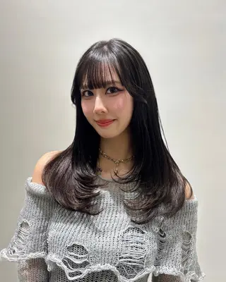 ロング カラー noe sikika所属・sho/ 名古屋/栄/韓国ヘアのヘアスタイル