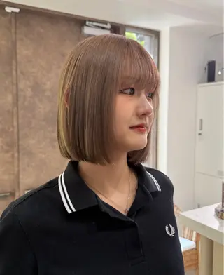 ショート ボブ/ハイトーン🪽 堀内志茉🍀のヘアスタイル