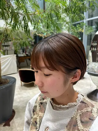 ショート オブヘア　ウエスト店所属・鈴木夏季 お悩み相談/自由が丘のヘアスタイル