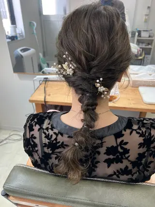 ロング ヘアアレンジ 山室 敬義のヘアスタイル