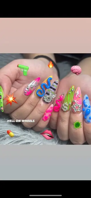 ネイル ⛓Miyu ⛓のネイルデザイン