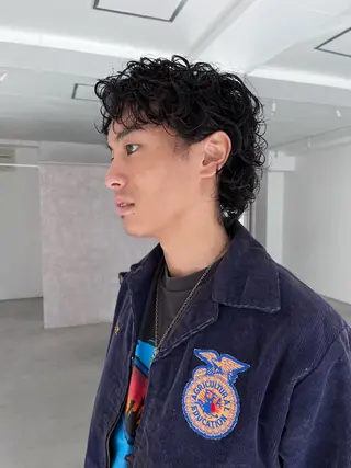 ショート パーマ メンズ トレンドヘア◎ 店長　清原佑太のヘアスタイル