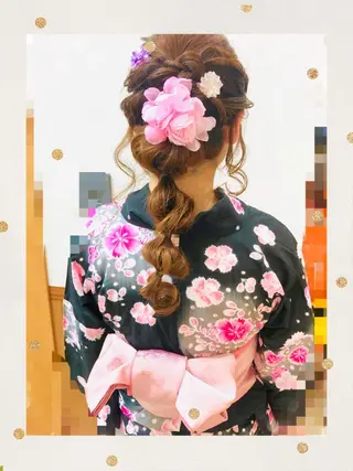 ヘアアレンジ 奥谷 美代子のヘアスタイル