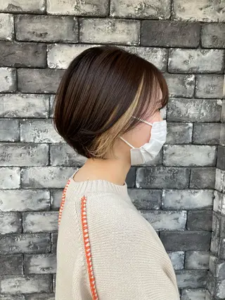 ショート カラー ✂️似合わせの魔術師 石田一樹✂️のヘアスタイル