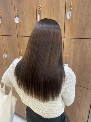 ロング 韓国カラー／エクステ 松戸梨杏のヘアスタイル