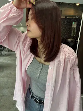 ミディアム CIEL岡山店／ Chida ⛄️のヘアスタイル