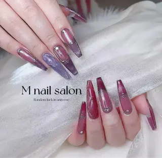 ネイル M🌷nail 長さだし専門店のネイルデザイン
