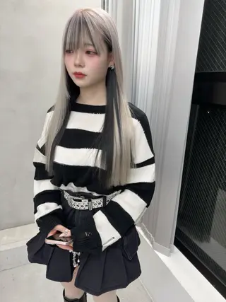 ロング カラー ダメージレスブリーチ 専門美容師/クワさんのヘアスタイル