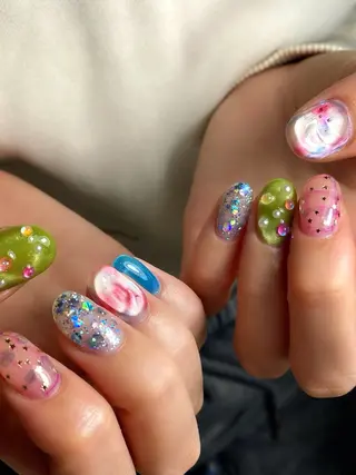 ネイル UP yuriのネイルデザイン