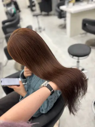 ロング カラー 🤍レイヤー/顔周り /hirari🤍のヘアスタイル