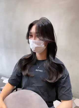 カラー 韓国ボブ/髪質改善 岩澤脩太のヘアスタイル