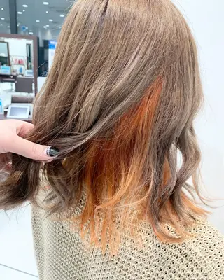 ミディアム 新宿/韓国レイヤー/ 顔周りカット松本美晴のヘアスタイル