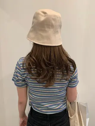 ロング 落合希 Olivebeigeのヘアスタイル