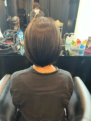 ミディアム 奥村 宏治のヘアスタイル