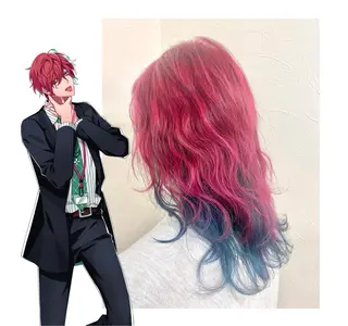 ミディアム カラー GARU-ガル-所属・TSUNO🦖 派手髪/オタク美容師のヘアスタイル