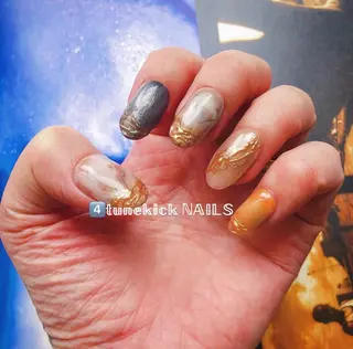 ネイル 4tunekick NAILS(フォーチュンキックネイルズ)所属・光森 淳子のネイルデザイン