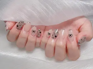 ネイル 星みこと 長さ出し得意のネイルデザイン