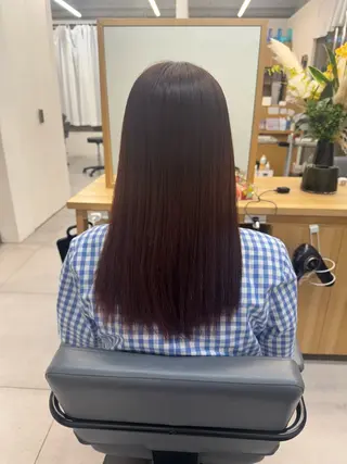 カラー うるツヤカラー💖 なるみももかのヘアスタイル