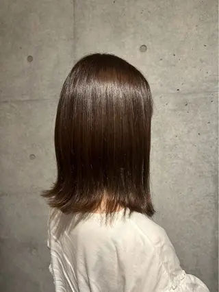 ミディアム カラー vi camino ミヤデラのヘアスタイル