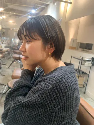 ショート ボブ指名No.1/ ボブパーマ/ユキのヘアスタイル