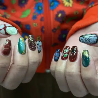 ネイル YukaRyu /個性派デザインのネイルデザイン