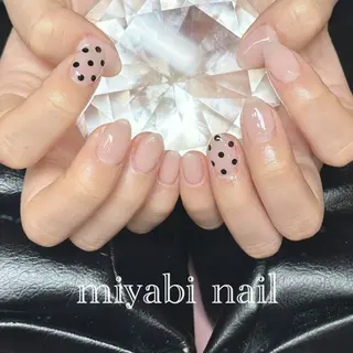 ネイル miyabi nail 桂川駅近くのネイルデザイン