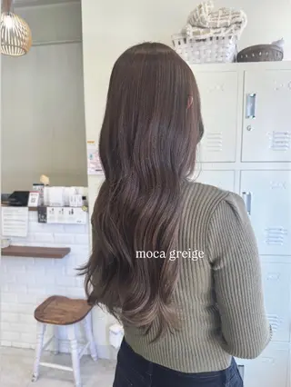 カラー 🫧毛先カット 🫧山中沙希のヘアスタイル