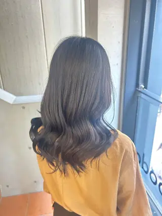 セミロング カラー カット¥1100 ✂️MIUのヘアスタイル