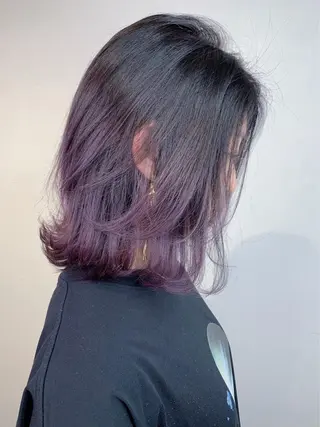 ショート カラー _WHITE＋ 南海難波店のヘアスタイル