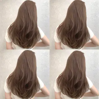 ロング カラー 🤍韓国ヘア特化 🤍力丸🤍のヘアスタイル