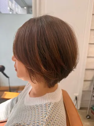 ショート 縮毛矯正/髪質改善/ 佐々木大輔のヘアスタイル