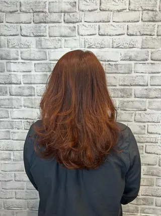 セミロング ayana by ayala所属・❤️‍🔥 RENA❤️‍🔥のヘアスタイル