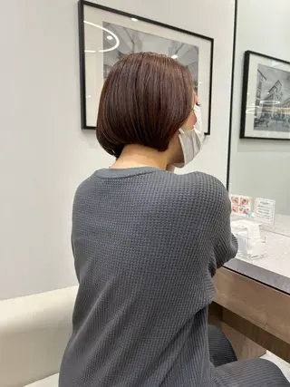 ショート カラー メンズヘア/レイヤー /ボブ山内春輝のヘアスタイル