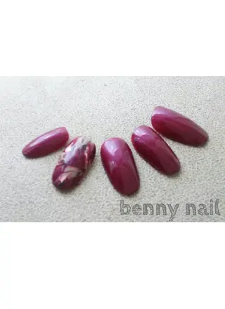 ネイル 最終受付23時半 benny nailのネイルデザイン