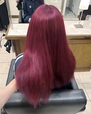 ロング アフェクション大曽根所属・💞暖色艶カラー/ ホウツキカナ🍒のヘアスタイル