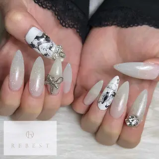 ネイル nailist 羽藍のネイルデザイン