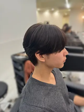 ミディアム 加藤 優眞のヘアスタイル