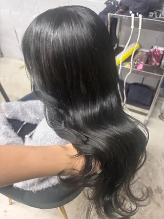 ロング 艶ｶﾗｰ🫧 Rico💗空き🈶のヘアスタイル