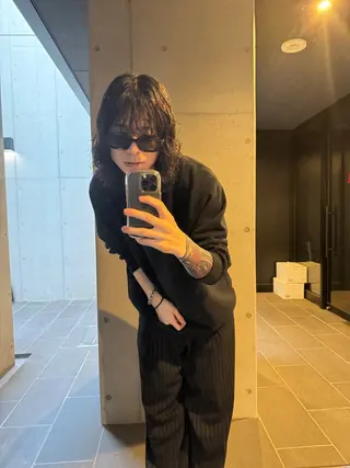 パーマ メンズ だいち/ブリーチ/ レイヤーカットのヘアスタイル